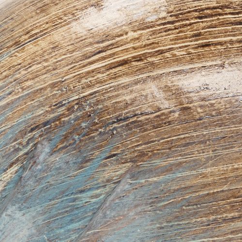 Artikel Dekofigur Vogel aus Holz und Metall 43 cm für Wohn- und Gartengestaltung