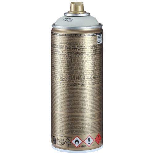 Artikel Sprühlack Keramik Acryl Montana Gold Lackspray 400ml - Weiß, Hohe Deckkraft, Schnelltrocknend