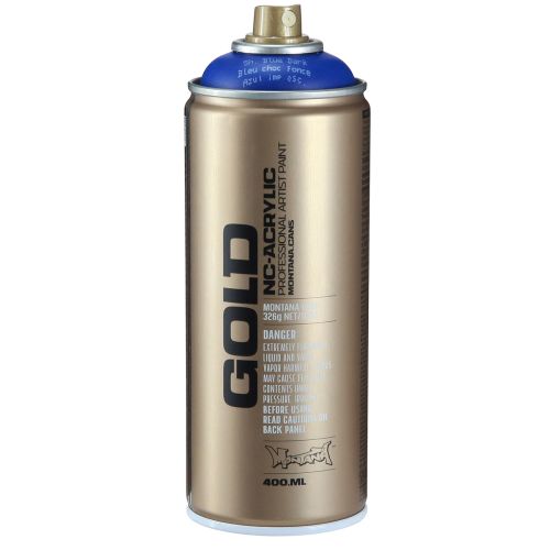 Artikel Sprühlack Blau Matt Montana Gold 400ml - Hochwertige Deckkraft & Vielseitigkeit