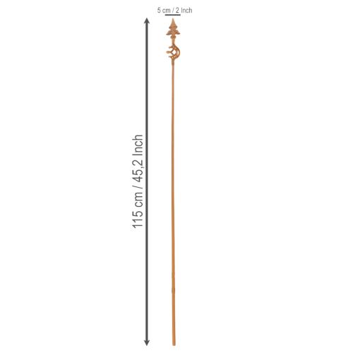Artikel Metall Rankstab Garten Rankhilfe 115cm für Außenbereiche