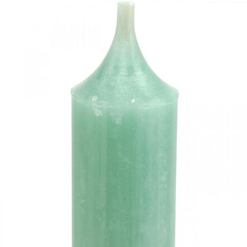 Artikel Stabkerzen Grüne Kerzen Jade Kerzendeko Ø21mm 170mm 6 St