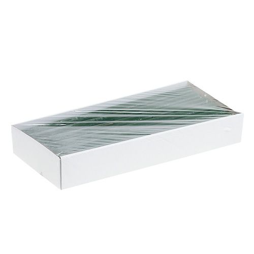Floristik21 Stabkerze Dunkelgrün durchgefärbt 34 x 240mm 4 St