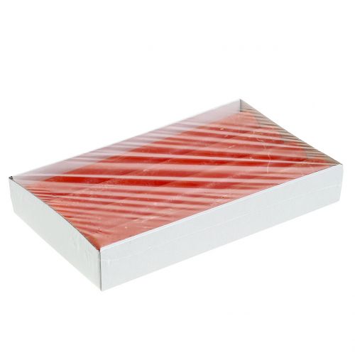 Artikel Stabkerzen durchgefärbt Orange 34mm x 240mm 4 St