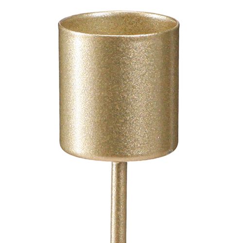 Artikel Mattgoldene Stabkerzenhalter 11cm zum Stecken - Festliche Tischdekoration im 16er Set