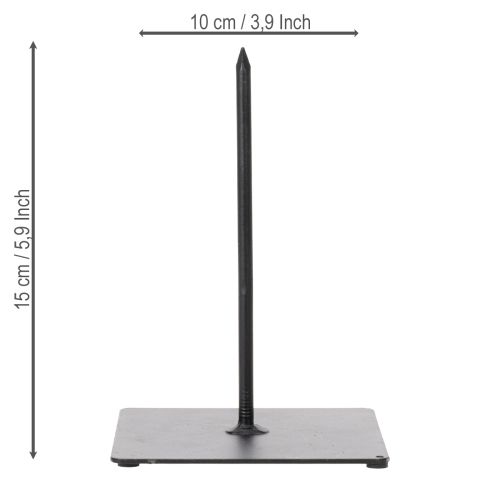 Artikel Blumenhalter aus Metall für elegante Blumenarrangements auf Tischen 15cm 2er Set