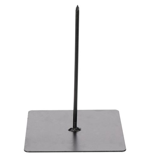 Stabiler Kranzständer aus schwarzem Metall – 20 cm Höhe, 2er-Set für Tischdeko und Events