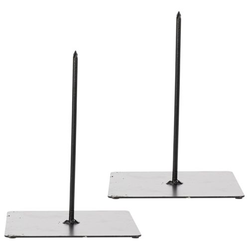 Artikel Stabiler Kranzständer aus schwarzem Metall – 20 cm Höhe, 2er-Set für Tischdeko und Events