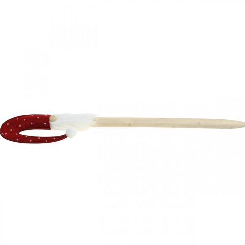 Floristik21 Weihnachtswichtel, Gartenstecker Wichtel, Weihnachtsdeko Holz L51cm 3St
