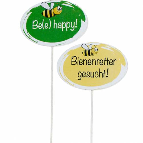 Floristik21 Gartenstecker „Bienenretter“ Frühlingsdeko Sommerdeko 20St