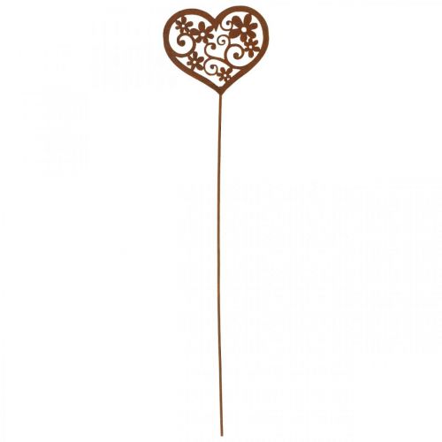 Artikel Blumenstecker Herz Gartendeko Edelrost Valentinstag 10×8,5cm