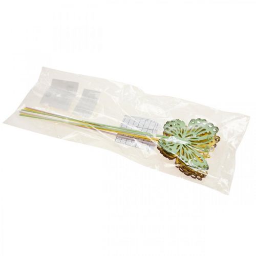 Artikel Gartenstecker Schmetterling Metall Dreifarbig L25cm 6St