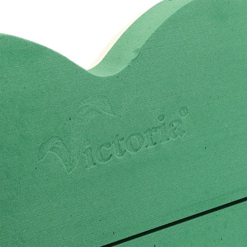 Artikel Großes Herz aus Nasssteckschaum 48cm - 2er Set für Blumendekoration