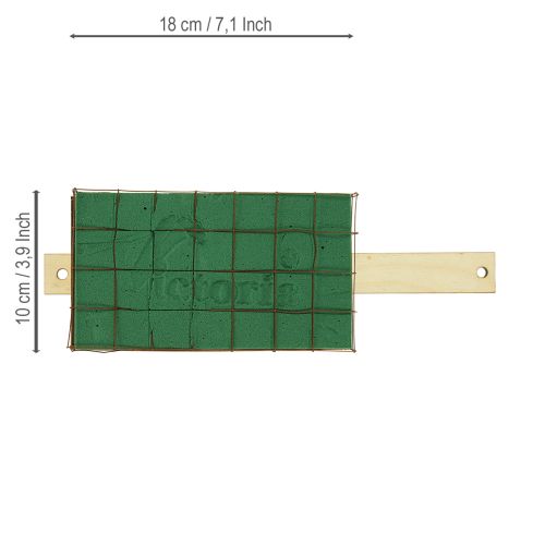 Artikel Florette Eco Steckschaum-Ziegel mit Holzunterlage für nachhaltige Floristik