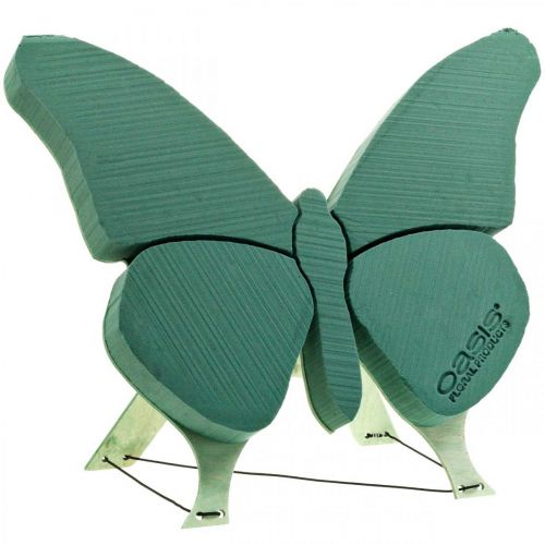 Floristik21 Steckschaum Figur Schmetterling mit Aufsteller 56cm x 40cm