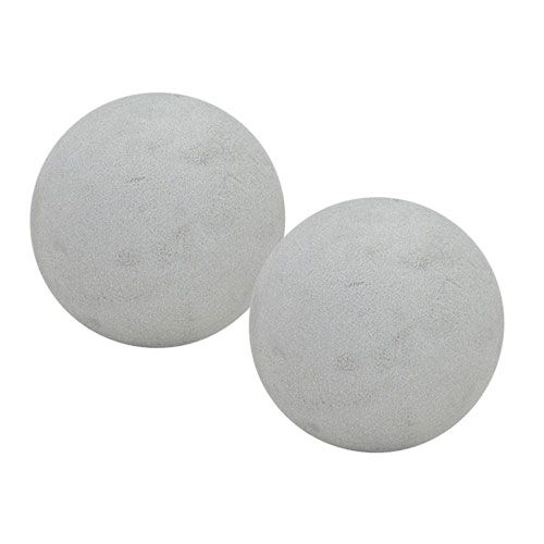 Artikel Steckschaum Kugel Steckmasse Ball Grau Ø12cm 6 St