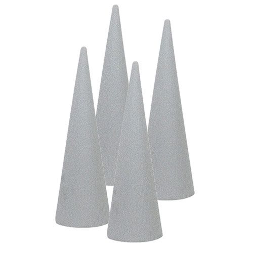 Floristik21 Steckschaum SEC Kegel 32cm 4 St