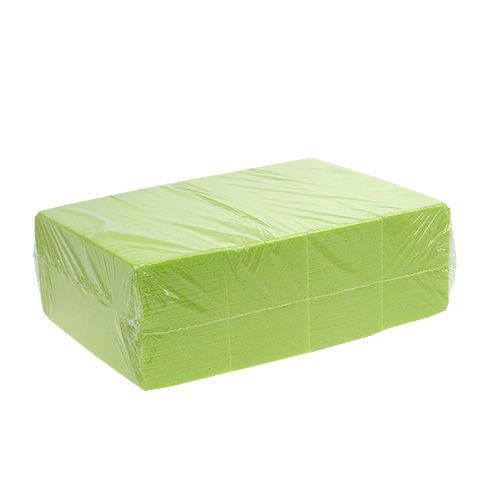 Steckschaumziegel Rainbow Lime Grün 4St