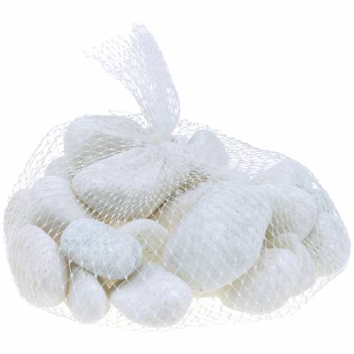 Artikel Flusskiesel Natur Weiß 3-5cm 1kg