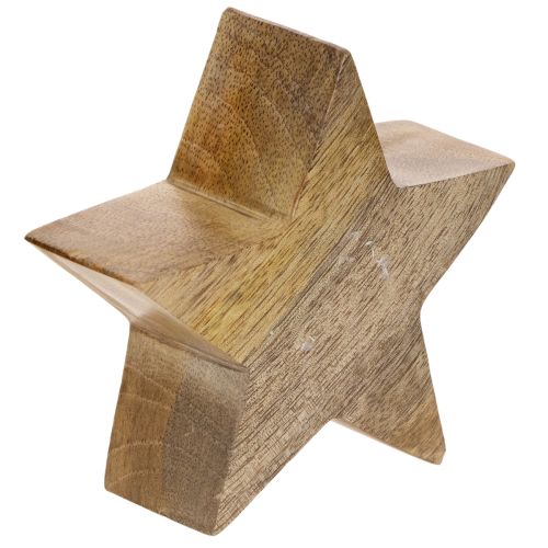 Deko-Sterne Holz Gold 10cm