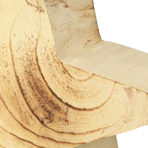 Artikel Stern aus Holz Paulownia 30cm: Nachhaltige Dekoration für das Zuhause