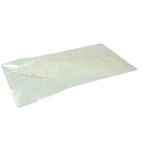 Artikel Straußenfedern Exotische Deko Weiße Federn 32-35cm 4 St