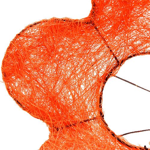 Artikel Sisal-Blumenmanschette Orange Ø20cm 10St