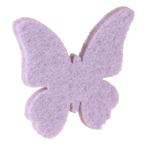Artikel Streudeko Frühling Schmetterling Blumen 6 Farben - Filzdeko für Floristen & Dekorateure, 72 Stk