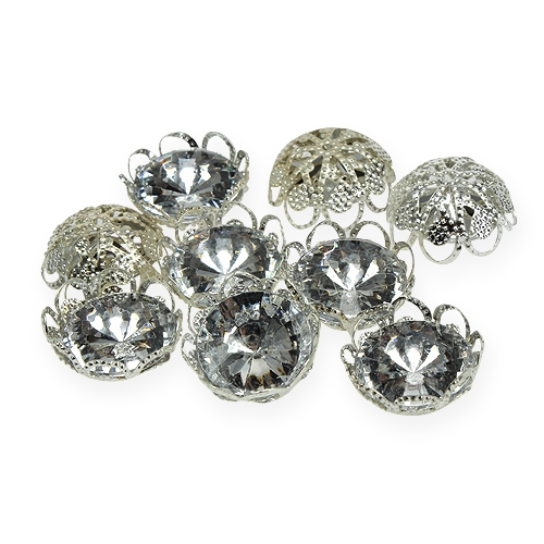 Hochzeit Streudeko Diamanten Ø15mm 48St Hochzeit Streudeko Diamanten Ø15mm 48St