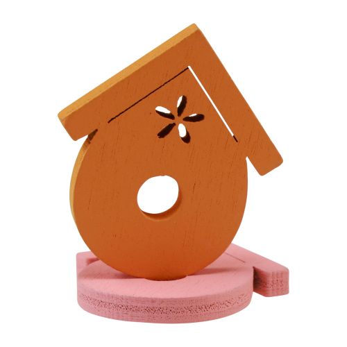 Artikel Streudeko Vogelhaus Holz Tischdeko Farbig 2,5–3,5cm 48 St