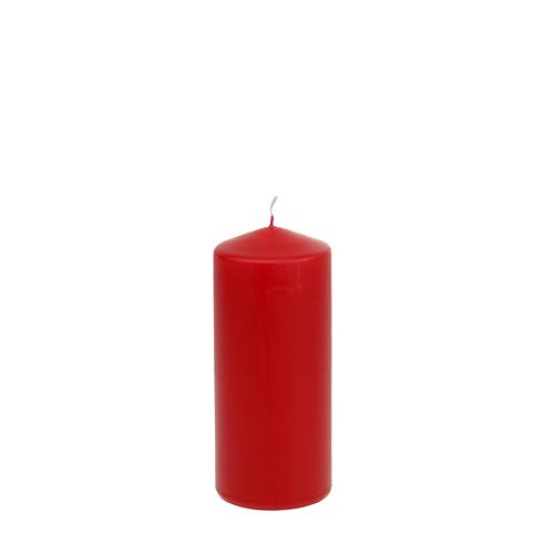 Floristik21 Kerzen Rot Stumpenkerzen Rot 120/50 Vorratspack 12St