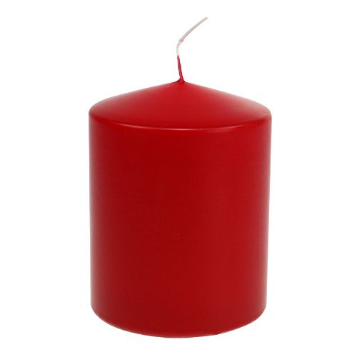 Stumpenkerzen 130/100 Rot 4St
