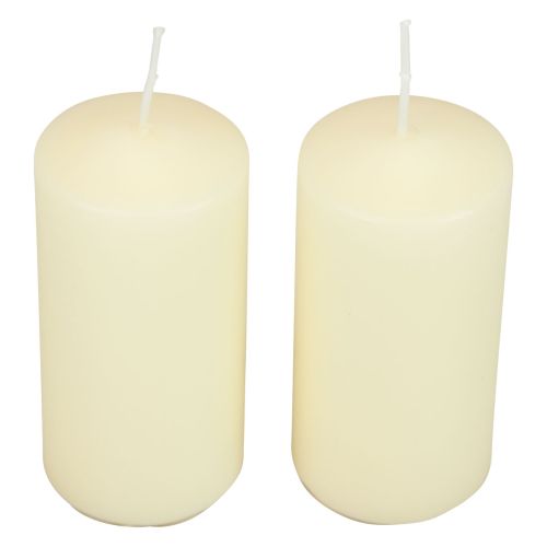 Artikel Stumpenkerzen H100 Ø50cm Creme Kerzen 12St