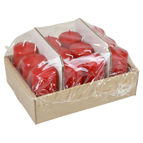 Stumpenkerzen H100 Ø50cm Rot Kerzen 12St | Floristik21.de