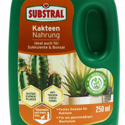 Floristik21 Substral Kakteen-Nahrung 250ml Flüssigdünger