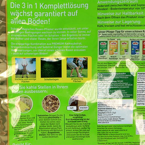 Substral Magisches Rasenpflaster NEU 3,6kg