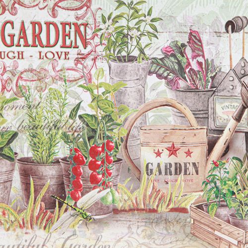 Artikel Ovales Tablett Vintage mit Griffen, Dekoration Garten Sommer, 39x27x3,5cm