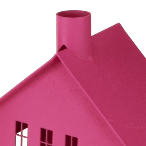 Artikel Kerzenhäuser Set Rosa Metall 3-teilig mit Tablett für stimmungsvolle Dekoration