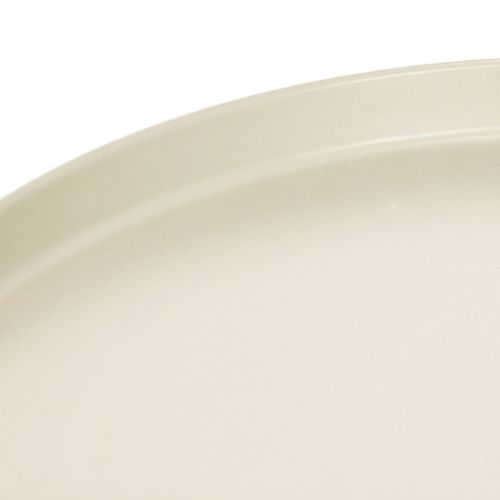 Dekotablett Metall Rund 30 cm