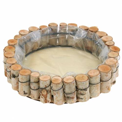 Tablett Birkenholz natur Rund Ø24cm Tablett Birkenholz natur Rund Ø24cm