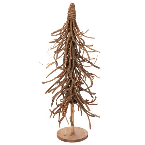 Deko-Baum aus Weidenzweigen auf Holzfuß 68cm Naturton | Floristik21.de