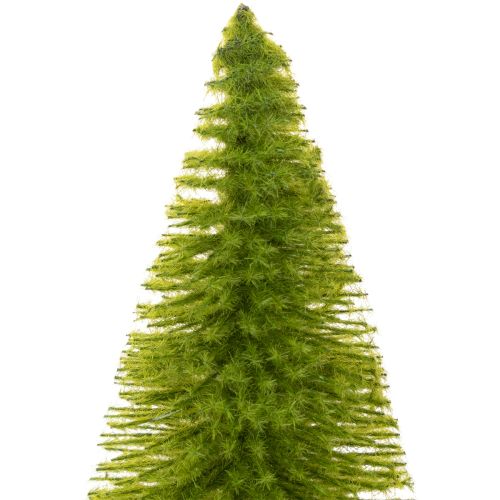 Künstlicher Tannenbaum Set 31cm 3-teilig Grün Rot Orange Innenbereich | Floristik21.de