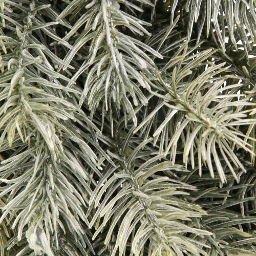 Floristik21 Tannenkranz geeist Deko Kranz Tannengrün künstlich Ø40cm