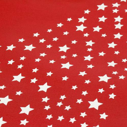 Artikel Tragetasche Rot mit Sternen 38cm x 46cm 24St