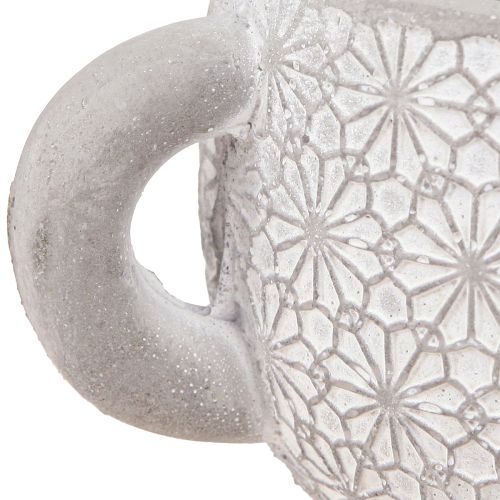 Artikel Teekanne Keramik Deko Übertopf Vintage Shabby Chic 16×10,5×8cm 3er Set