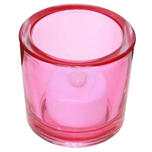 Artikel Glas Teelichthalter Set Bunt 6er Ø6,5cm H6cm Innen- & Außenbereich