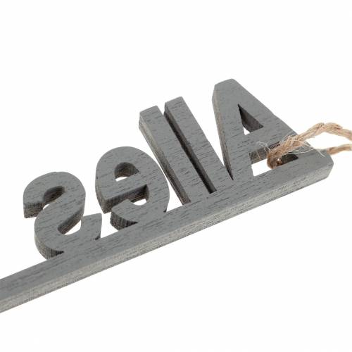 Floristik21 Geschenkanhänger Schriftzug 6-10cm 24 St sortiert