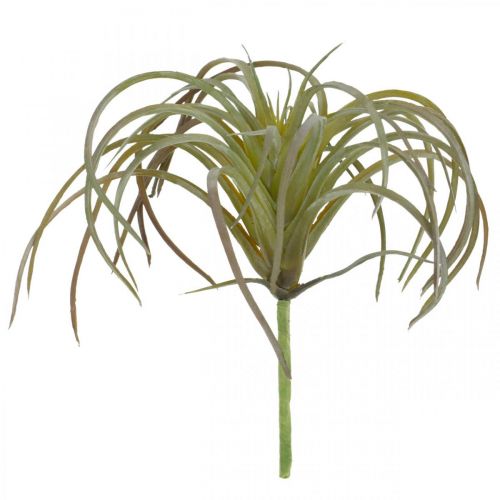 Tillandsie künstlich zum Stecken Grün-Lila Kunstpflanze 13cm