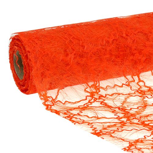 Floristik21 Tischband Sizotwist Orange 30cm 5m