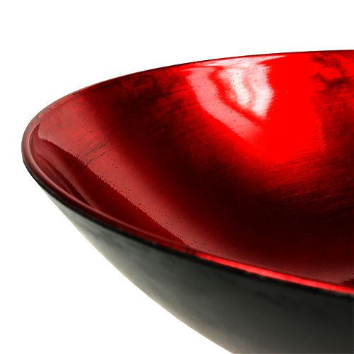 Artikel Tischdeko Schale rot Ø28cm Kunststoff
