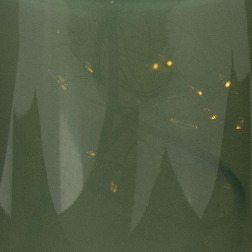 Artikel Tischlampe LED mit Blumenmuster und Glasfuß in Grün – stilvolle Beleuchtung für jeden Raum